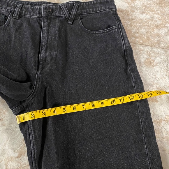 Volcom Size 32 WEELLOW Black Loose fit Baggy Jeans Y2K Grunge Relaxed - Picture 9 of 11